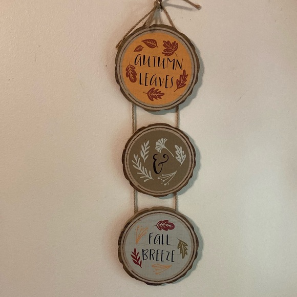 Other - "Autumn Leaves & Fall Breeze" Hanging Decor